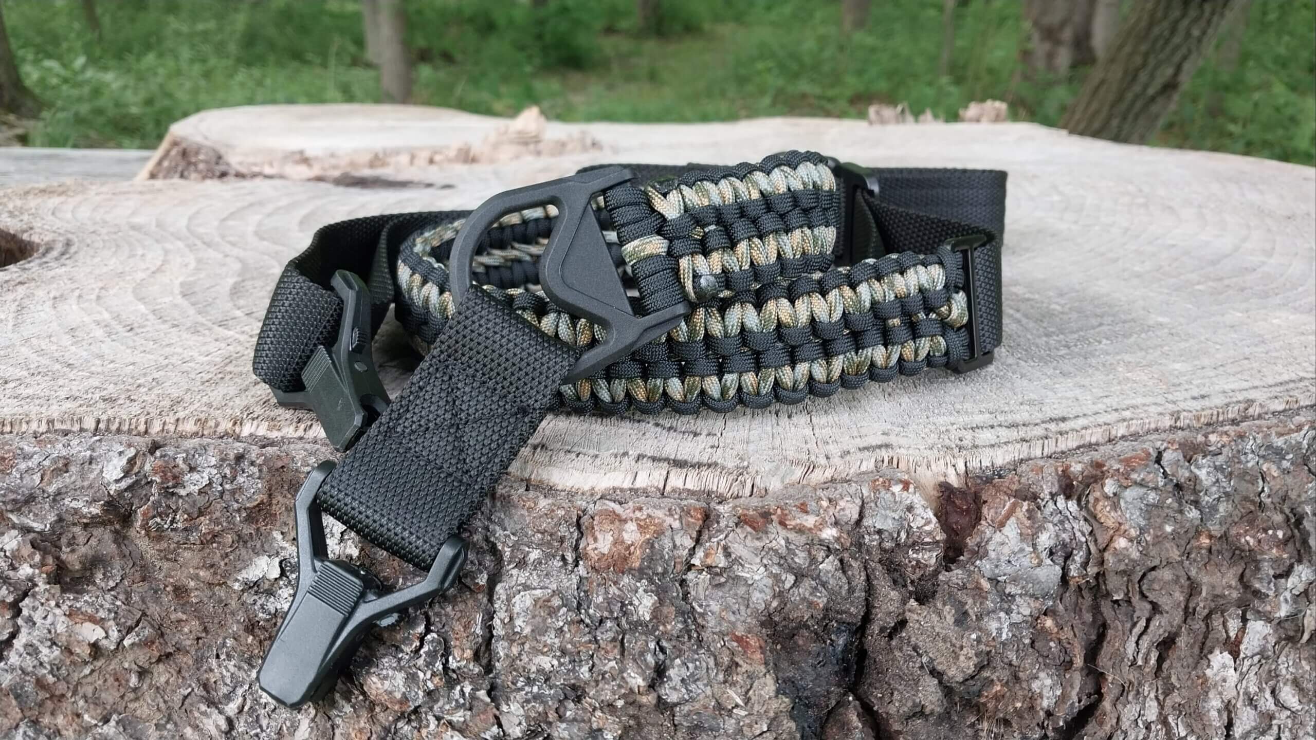 Clip on Paracord Sling One and Two Point image 19