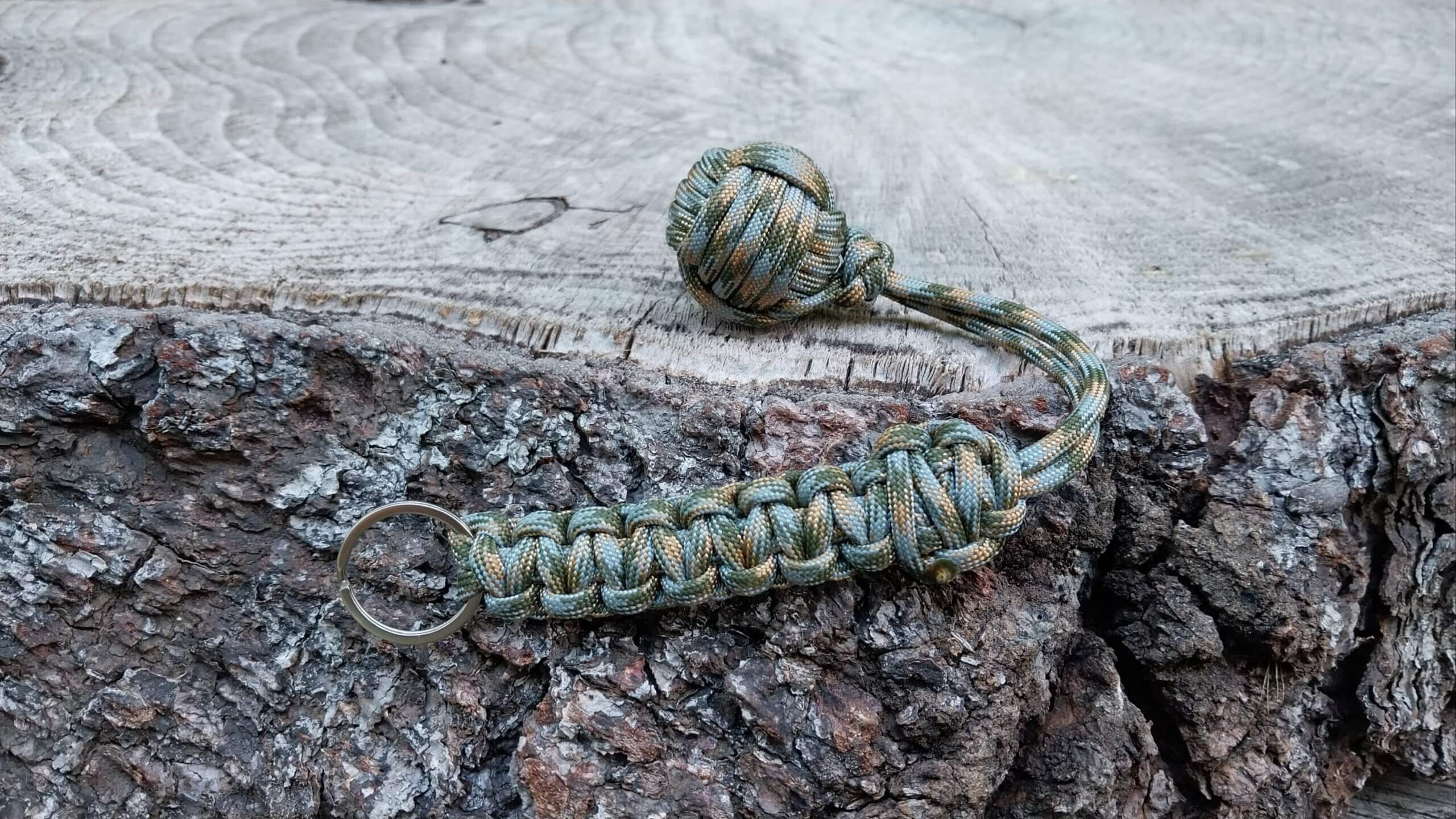 Paracord Monkey Fist - ACU Camo image