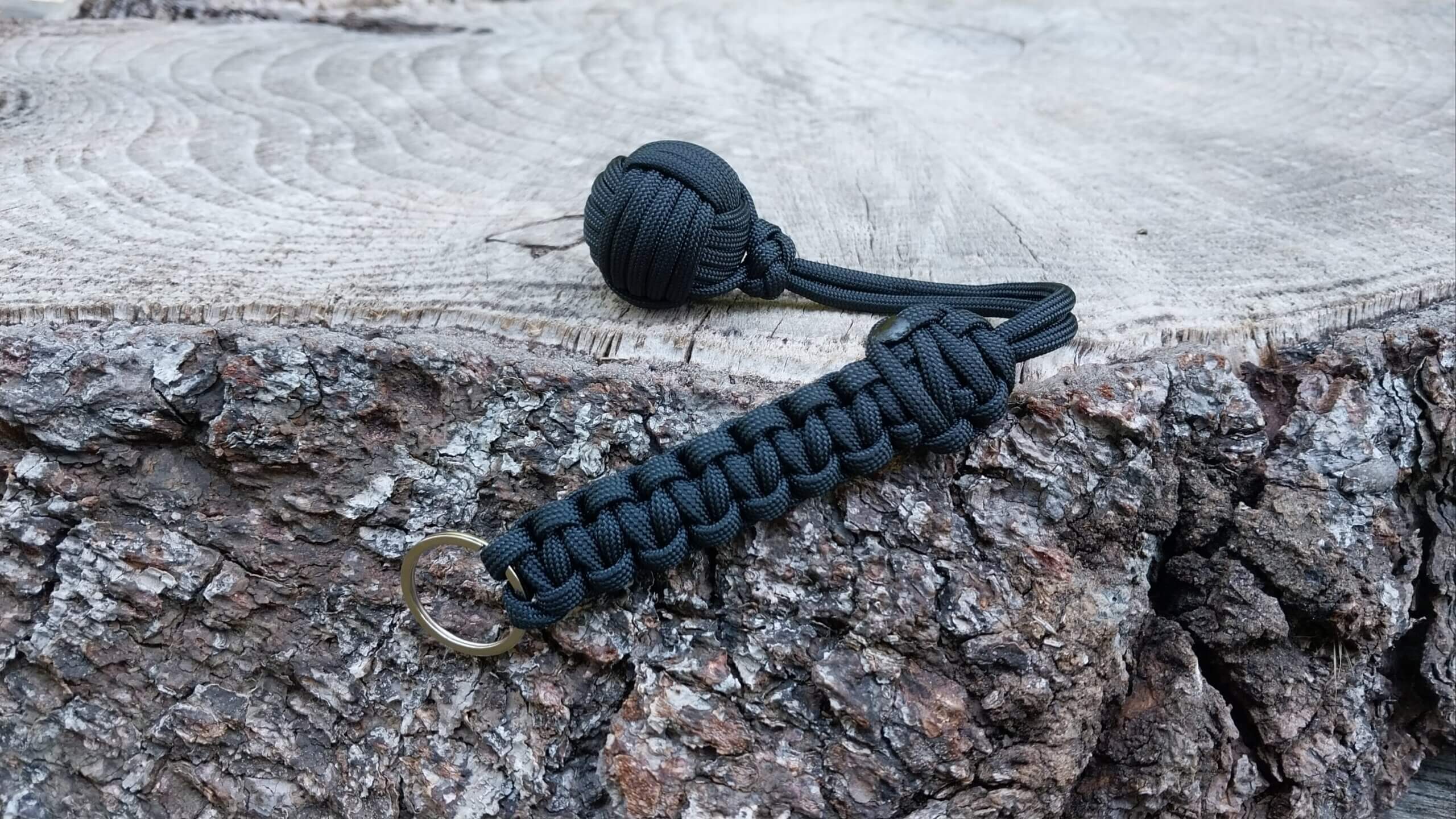 Paracord Monkey Fist - Black image