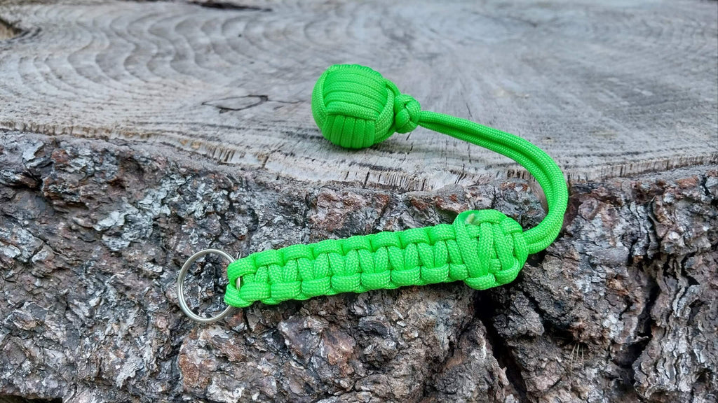 Paracord Monkey Fist - Neon Green image