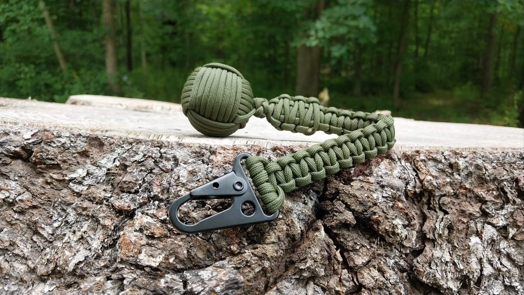 1.5-Inch Monkey Fist - Olive Green image