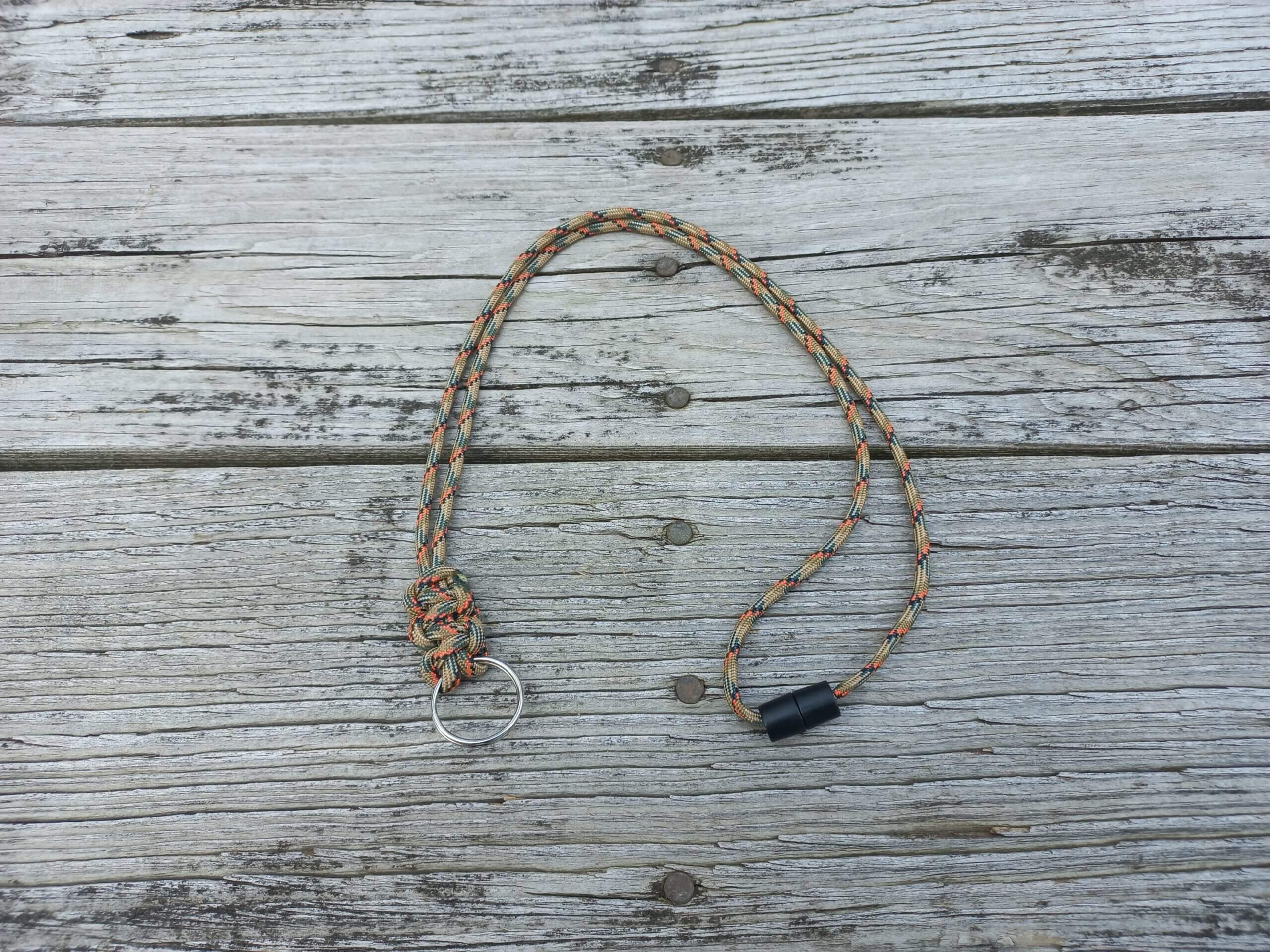 Paracord Neck Lanyard - Treestand image