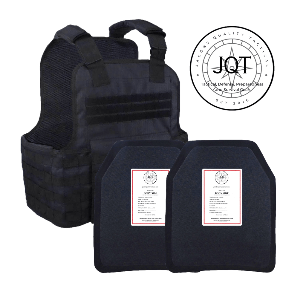 JQT Muircat Level 4 Body Armor Bundle - Black image 0