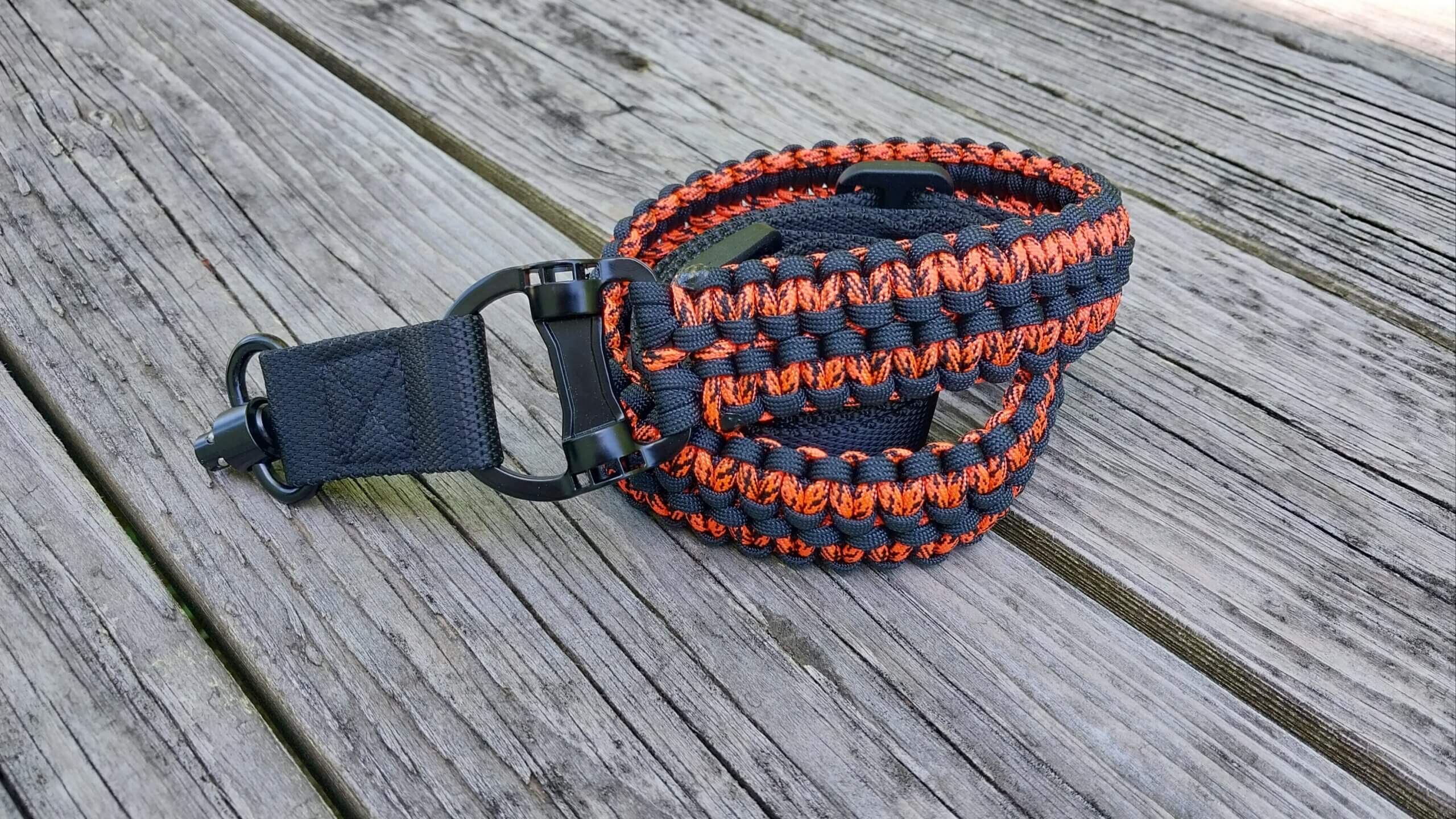 Paracord QD 1- Or 2-Point Sling - Orange Camo image