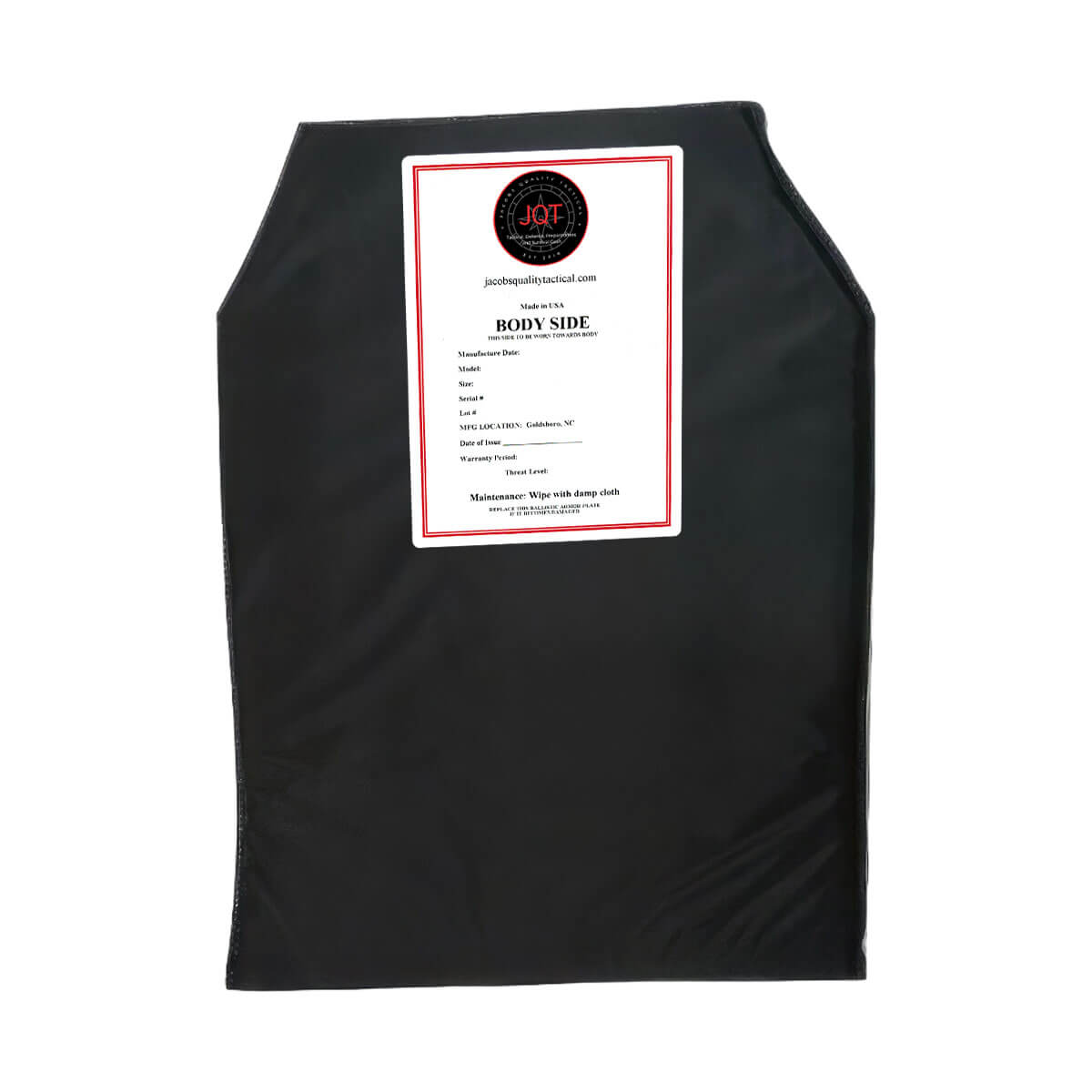JQT Level 3A Concealable Body Armor Shirt image 6