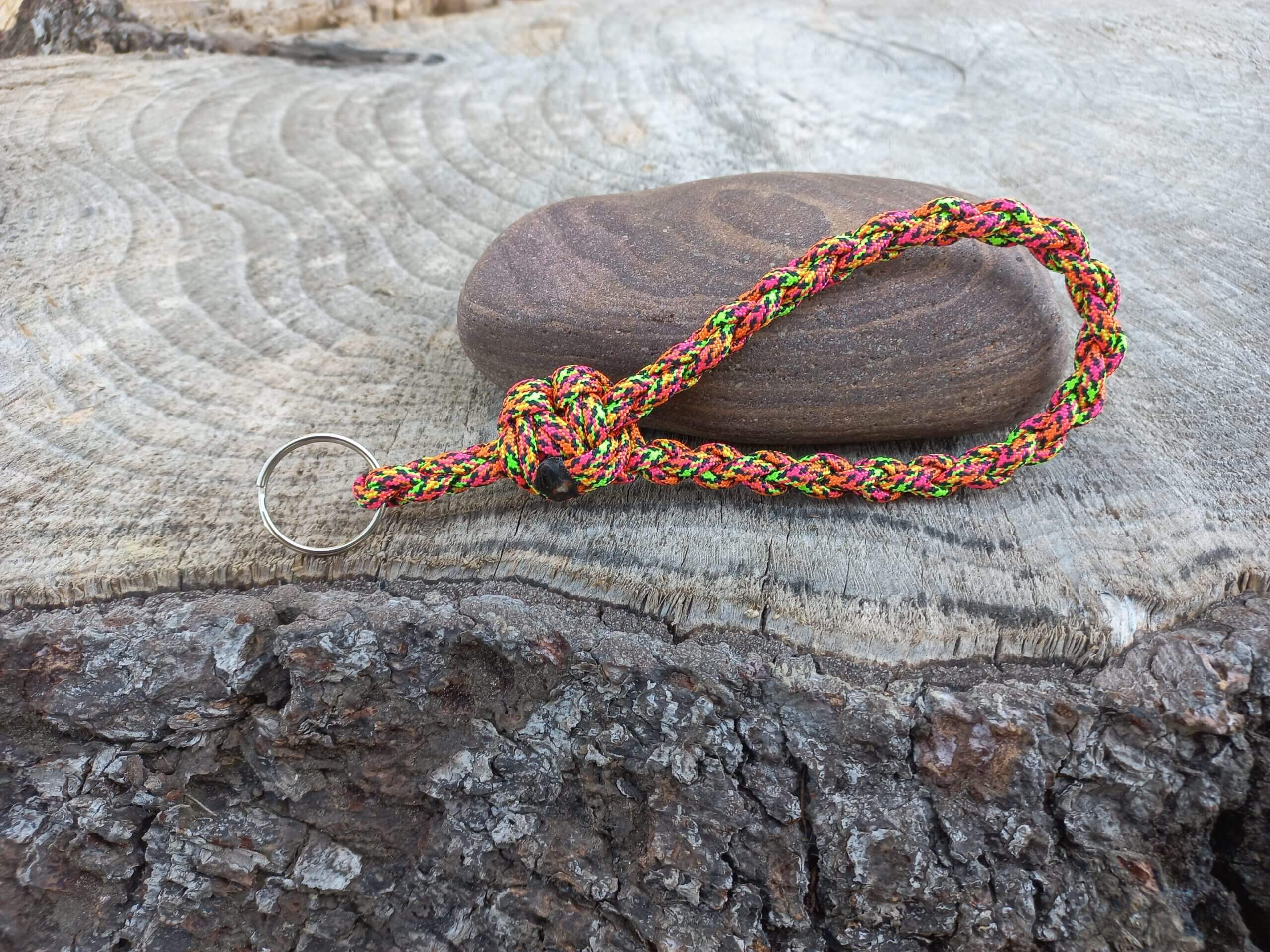 Paracord Wristlet Keychain - Cosmic image