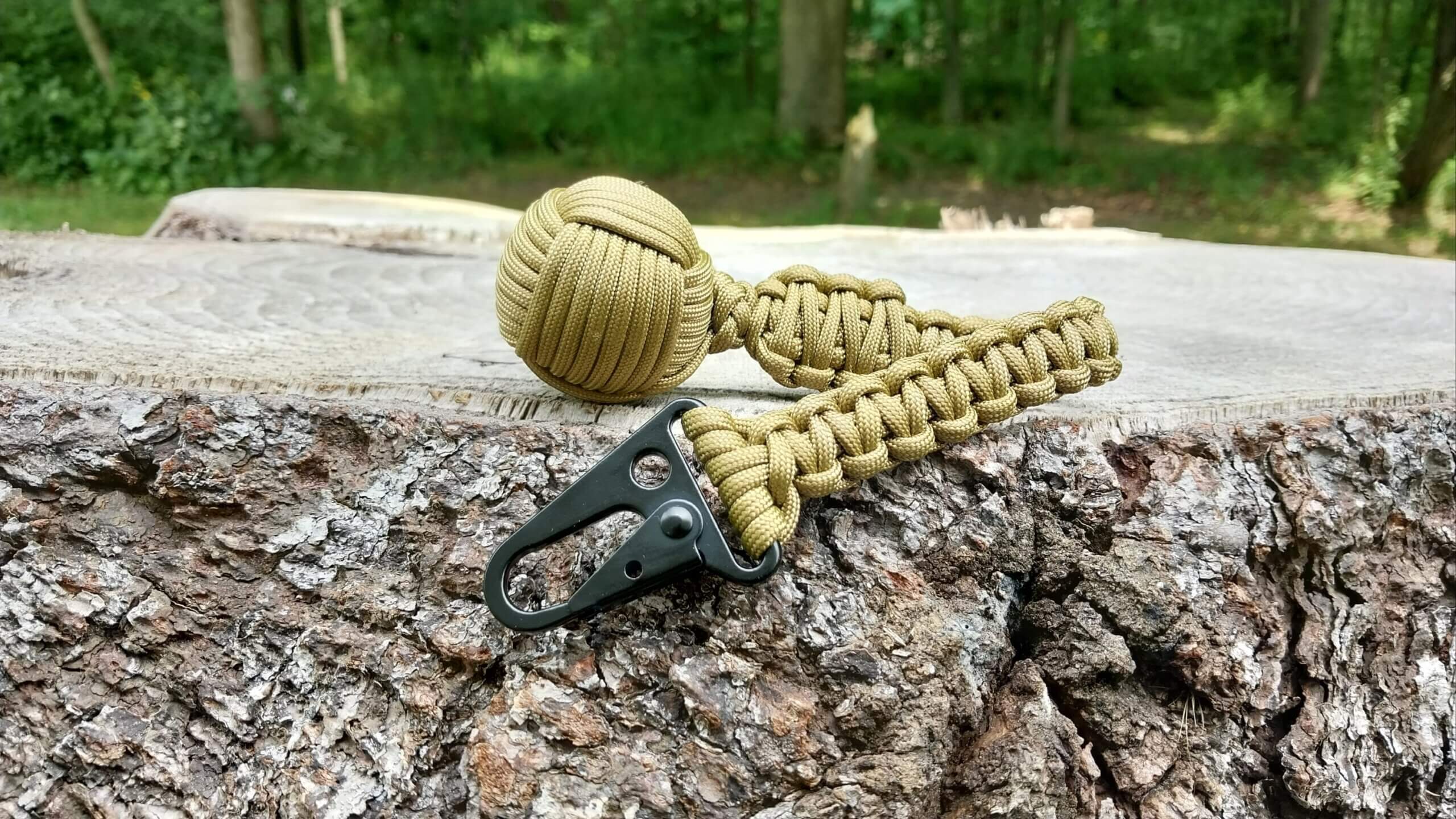 1.5-Inch Monkey Fist - Coyote Brown image