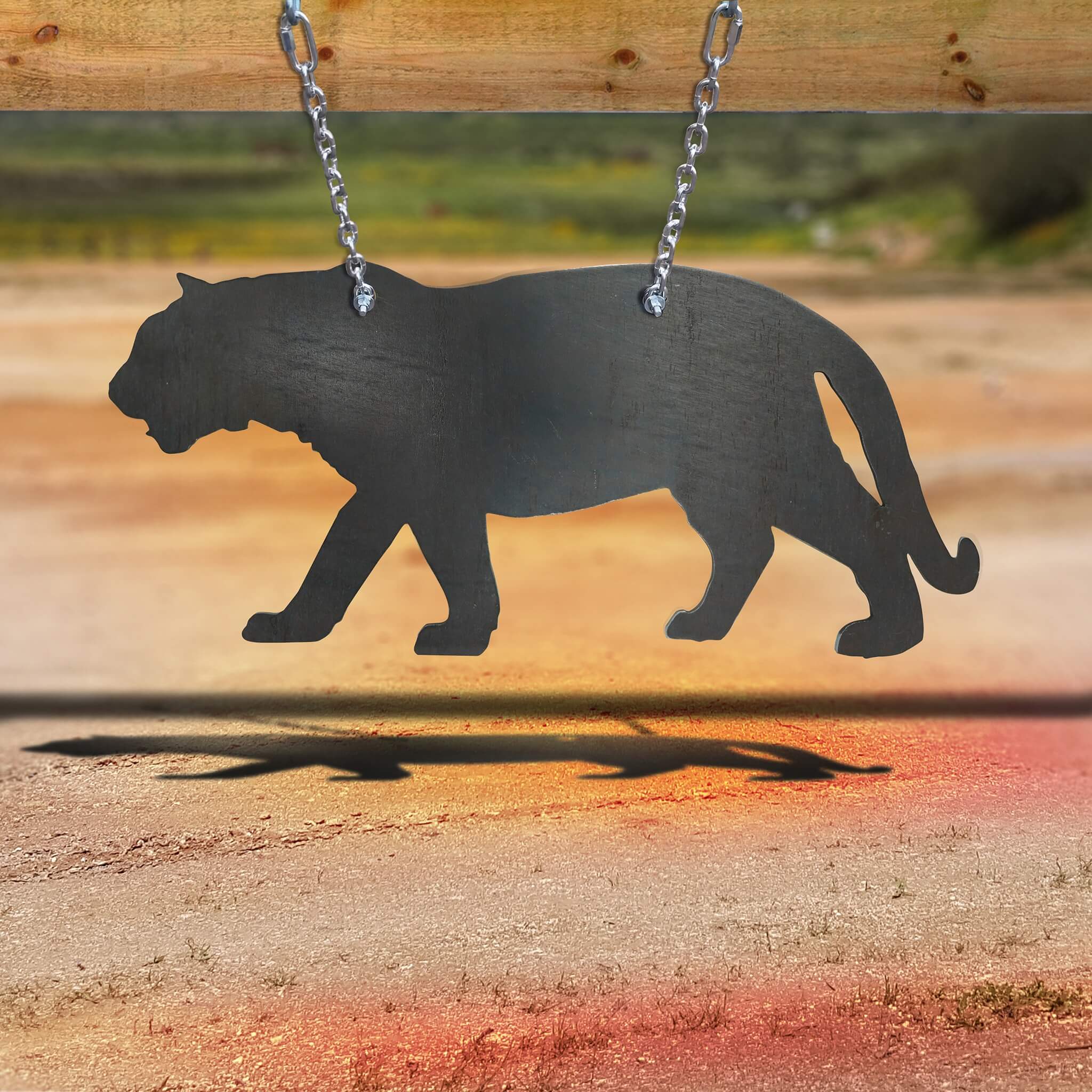 Tactical Scorpion Gear Cougar AR500 Steel Target Gong image 1