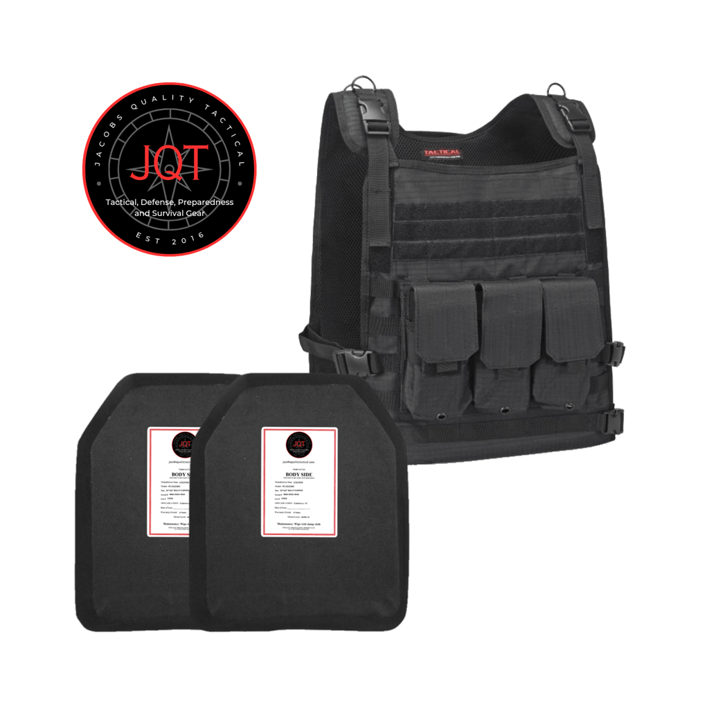 JQT Wildcat Level 3+ Polyethene Body Armor Bundle image