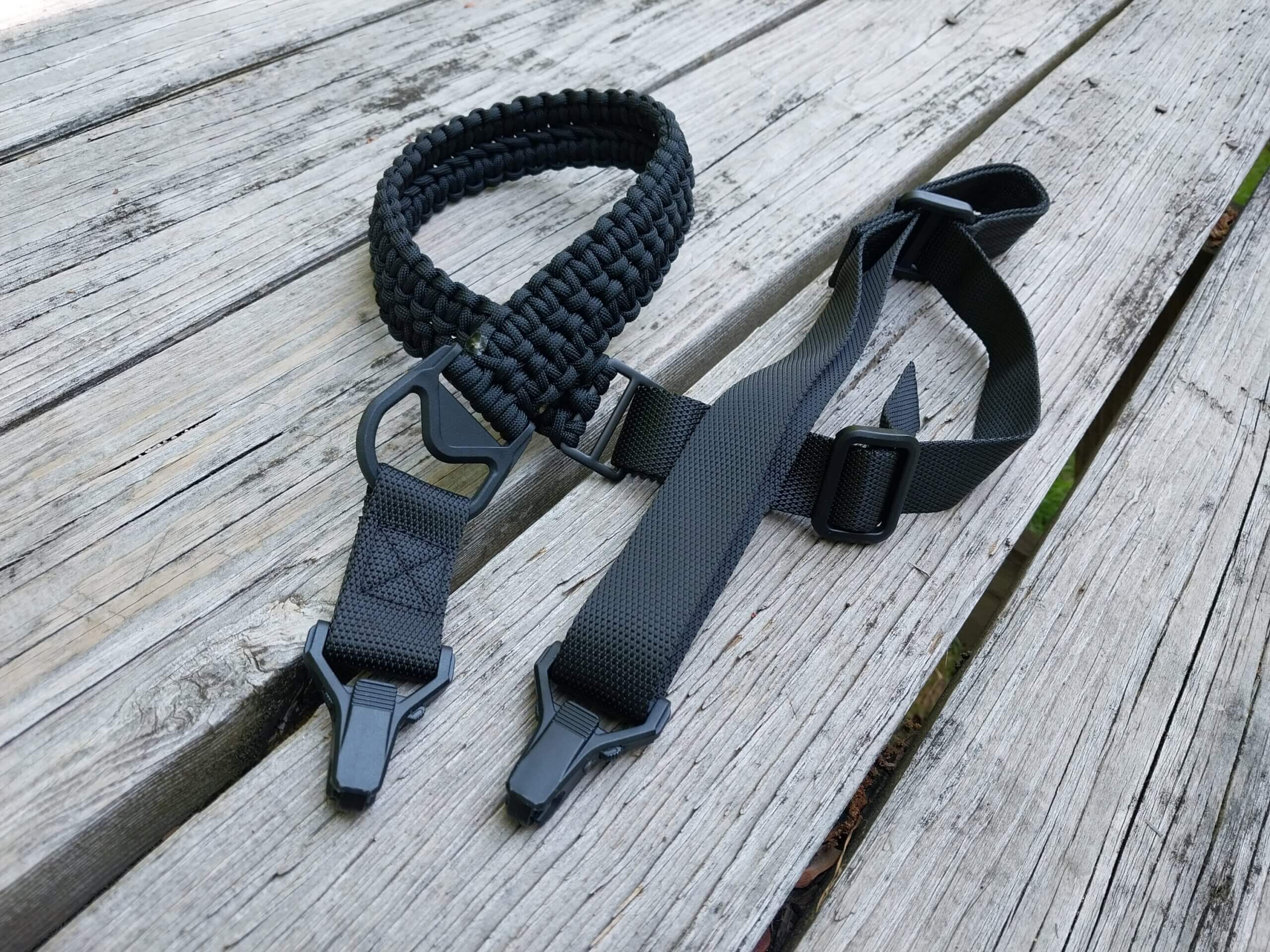 Clip on Paracord Sling One and Two Point image 3