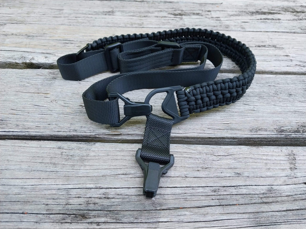 Clip on Paracord Sling One and Two Point image 4