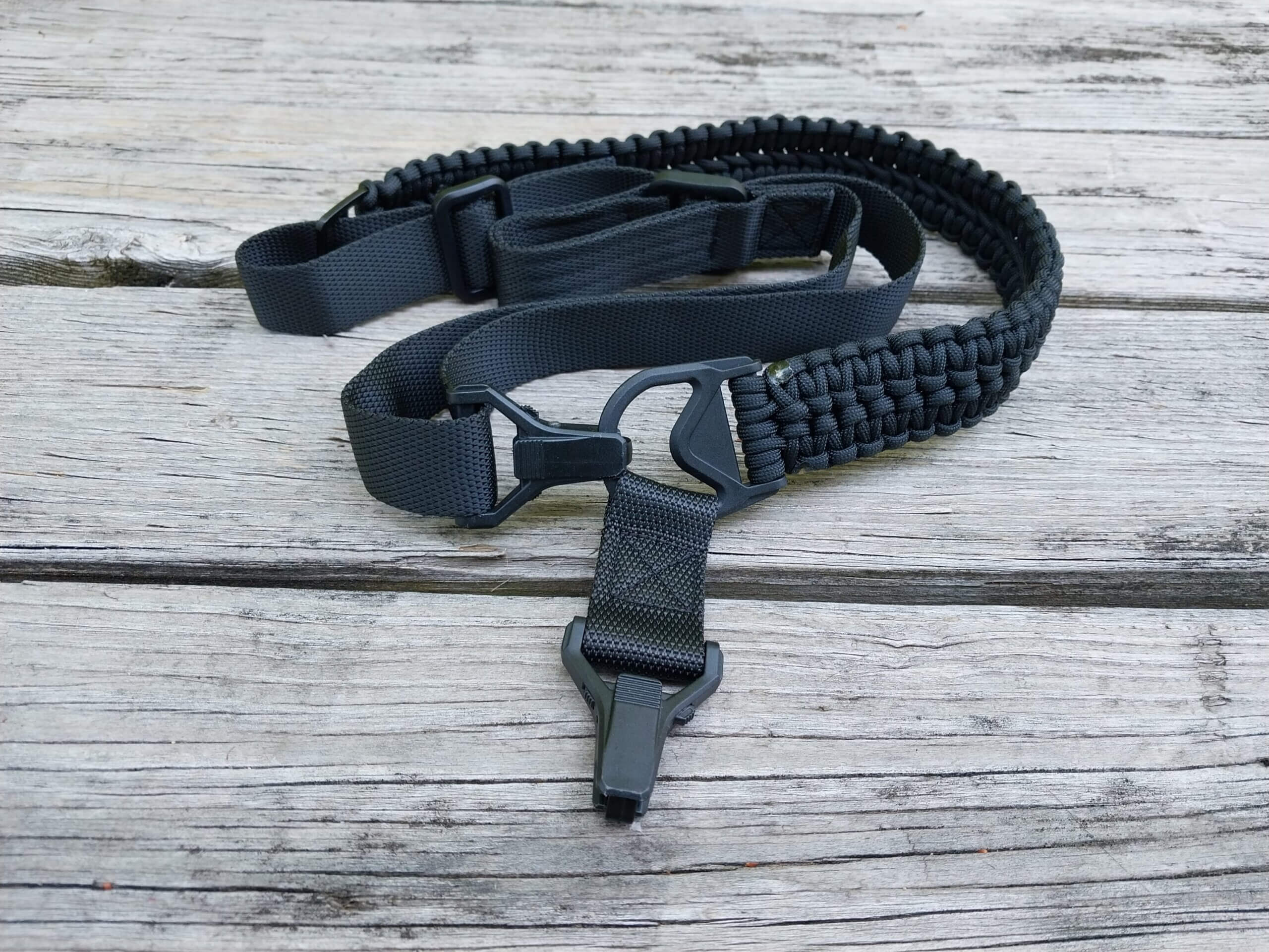 Clip on Paracord Sling One and Two Point image 4