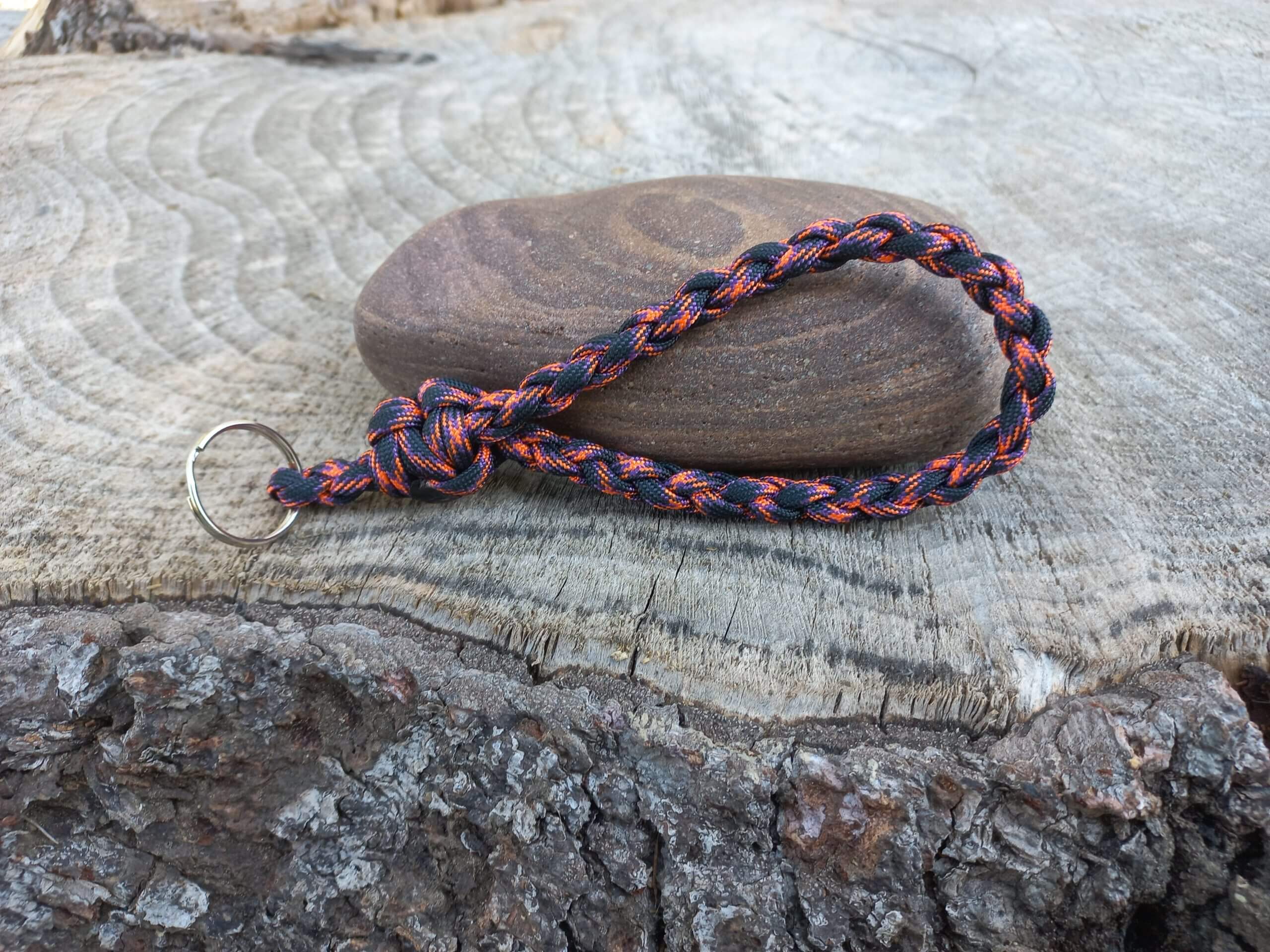 Paracord Wristlet Keychain - Reaper image