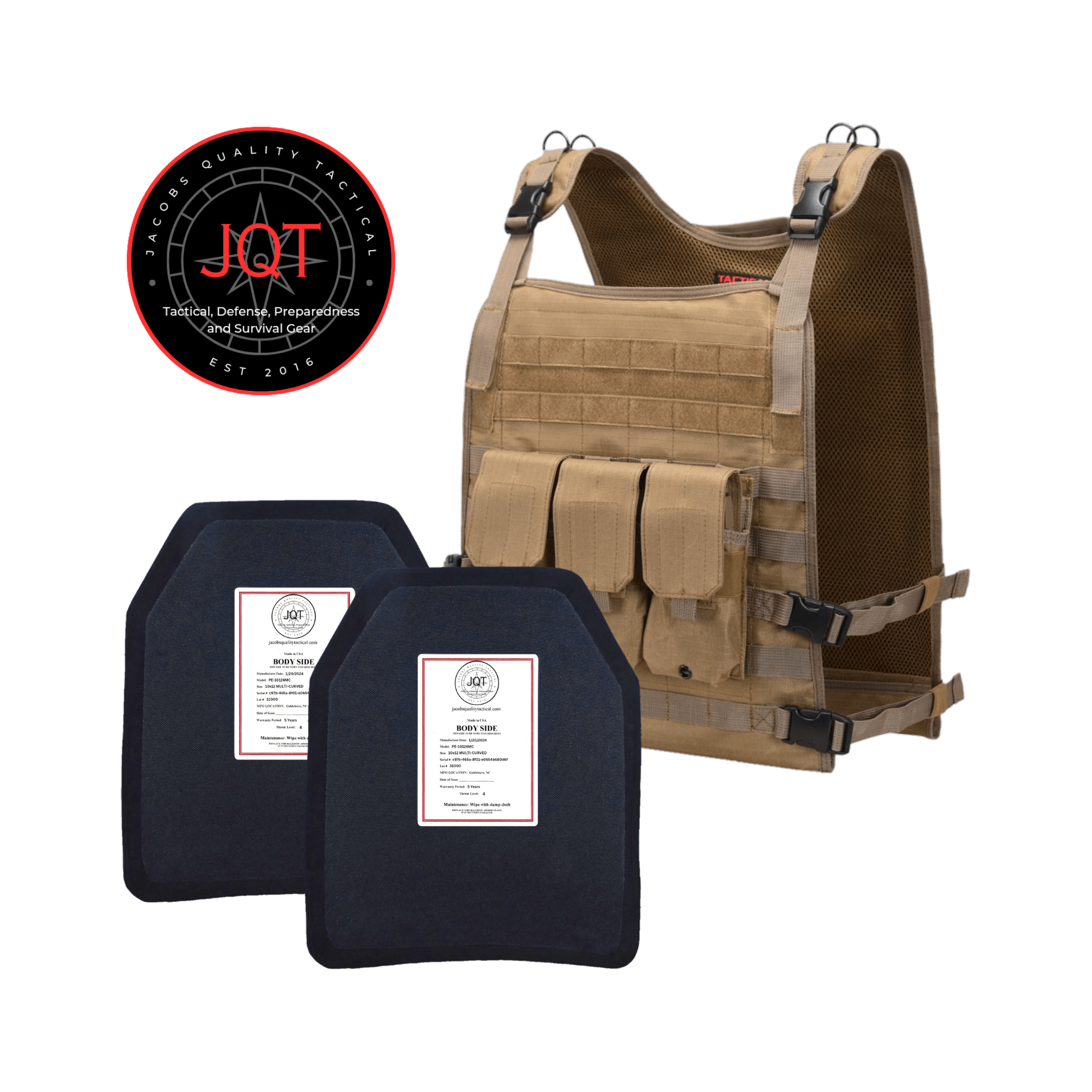 JQT Wildcat Level 4 Body Armor Bundle image
