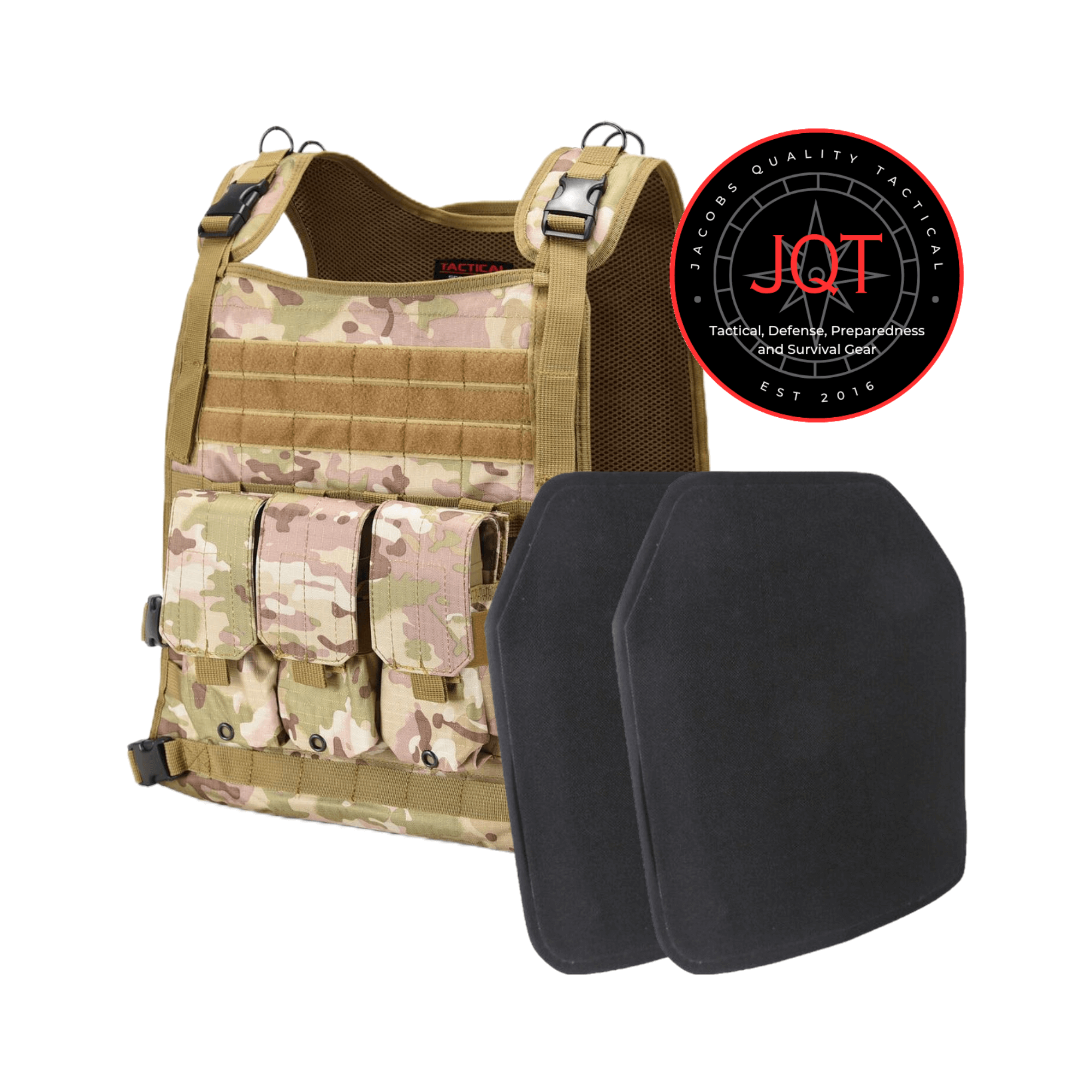 JQT Wildcat Level 3A Stab Resistant Body Armor Bundle image 0
