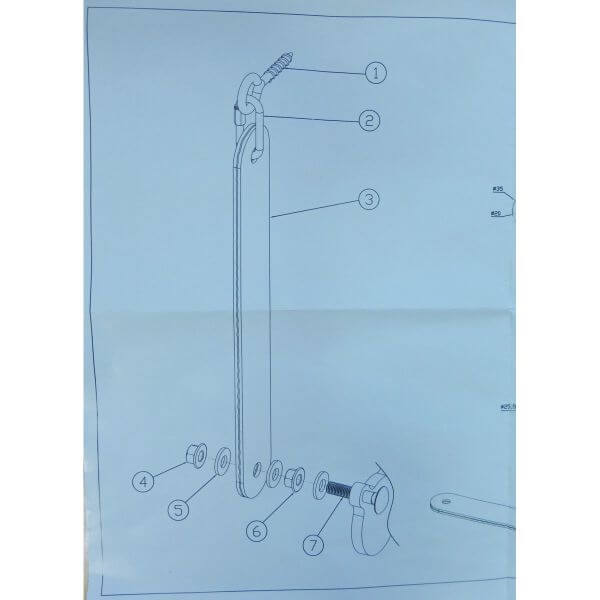 Tactical Scorpion Gear - Hanging Steel AR500 Target Rubber Strap Mounting Kit image 1