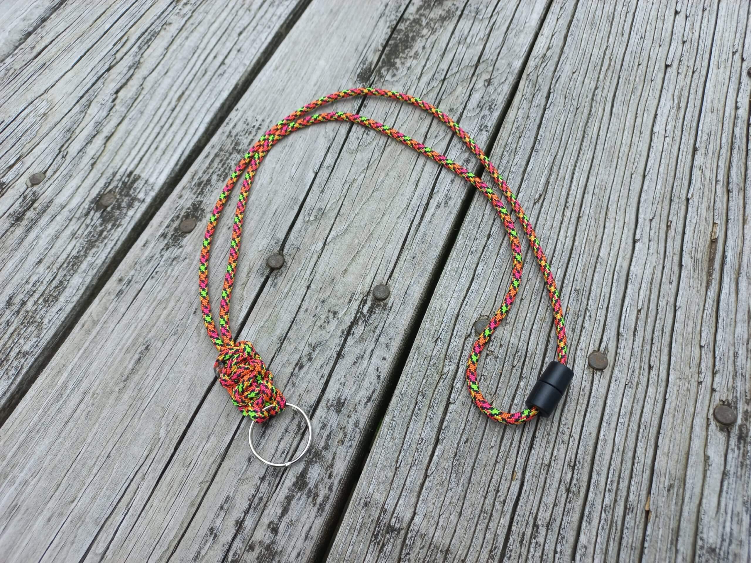 Paracord Neck Lanyard - Cosmic image