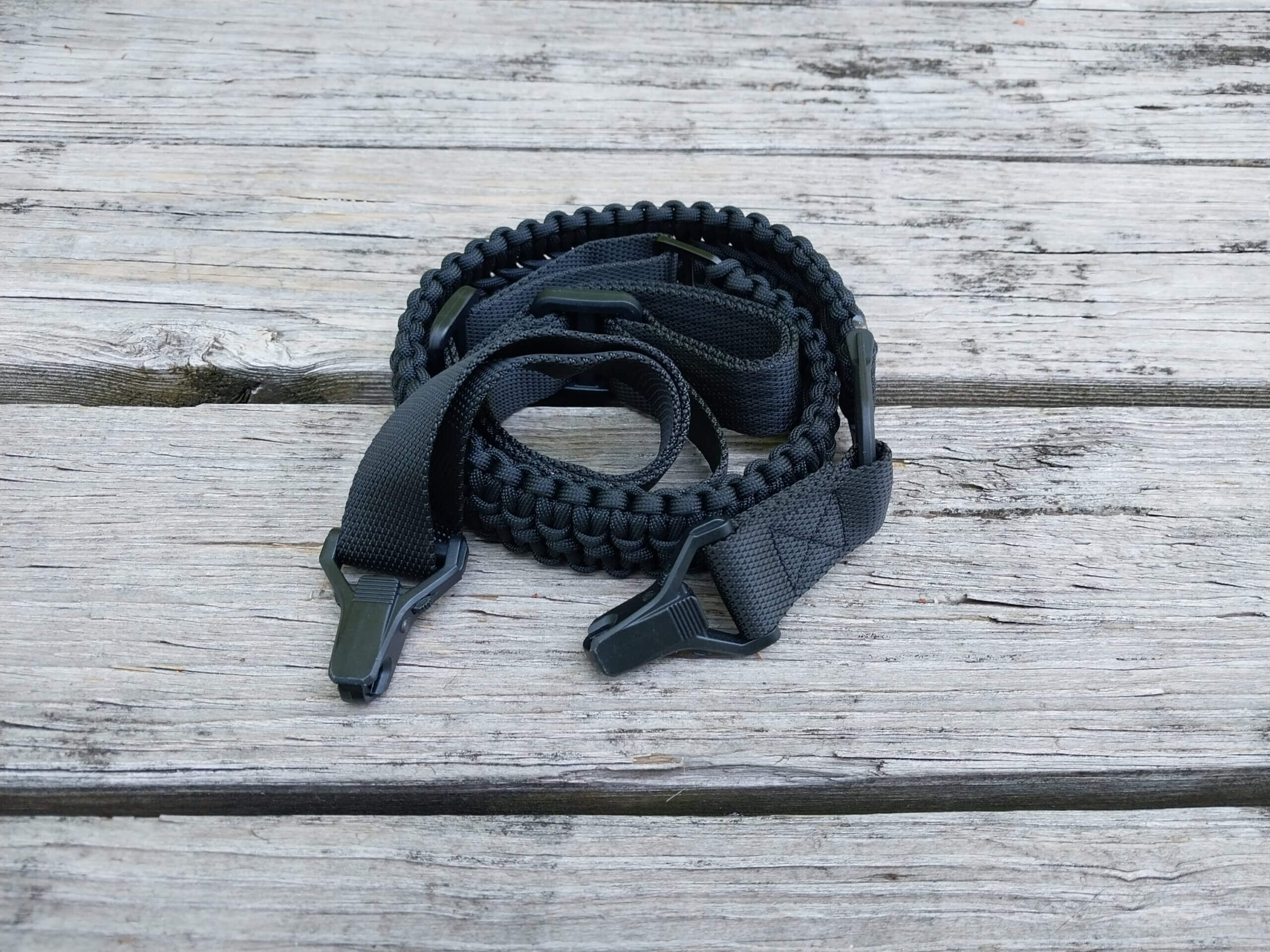 Clip on Paracord Sling One and Two Point image 1