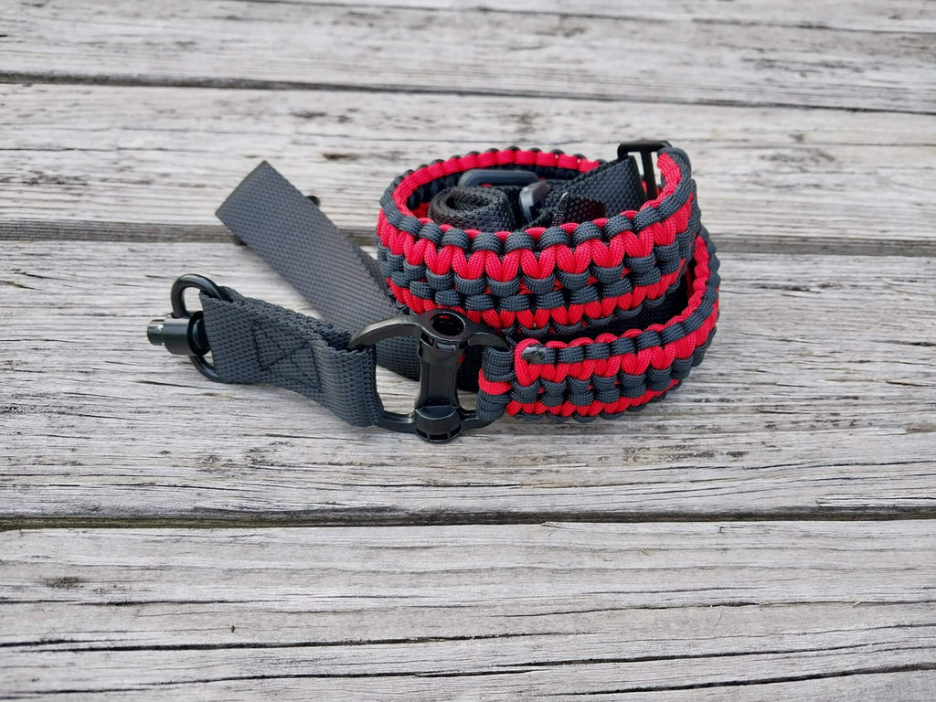 Paracord QD 1- Or 2-Point Sling - Red image