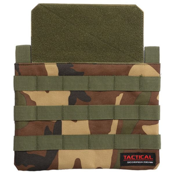 TSG Abdominal Armor Pouch - Woodland Camo image