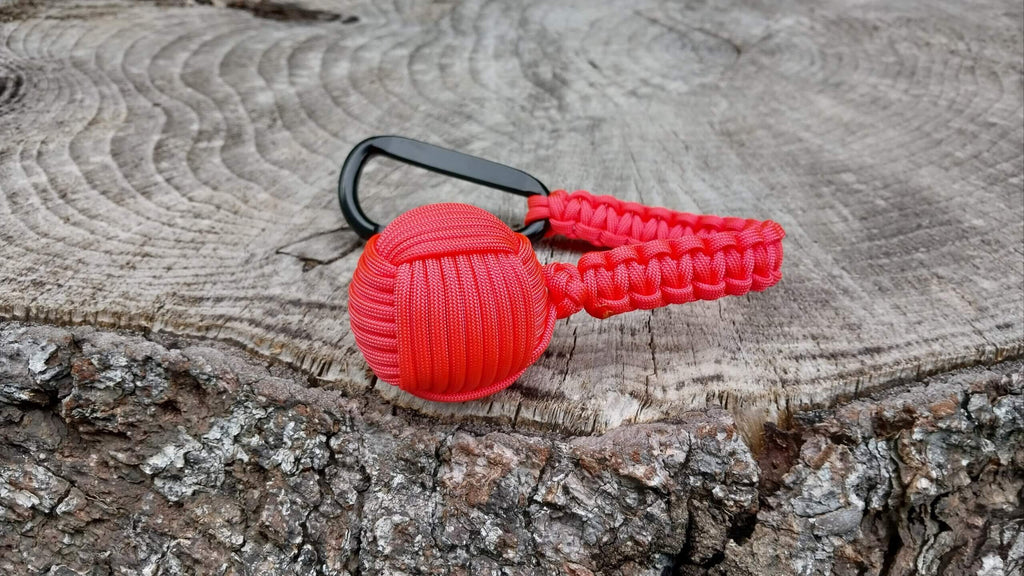 Paracord Golf Ball Monkey Fist - Pink image