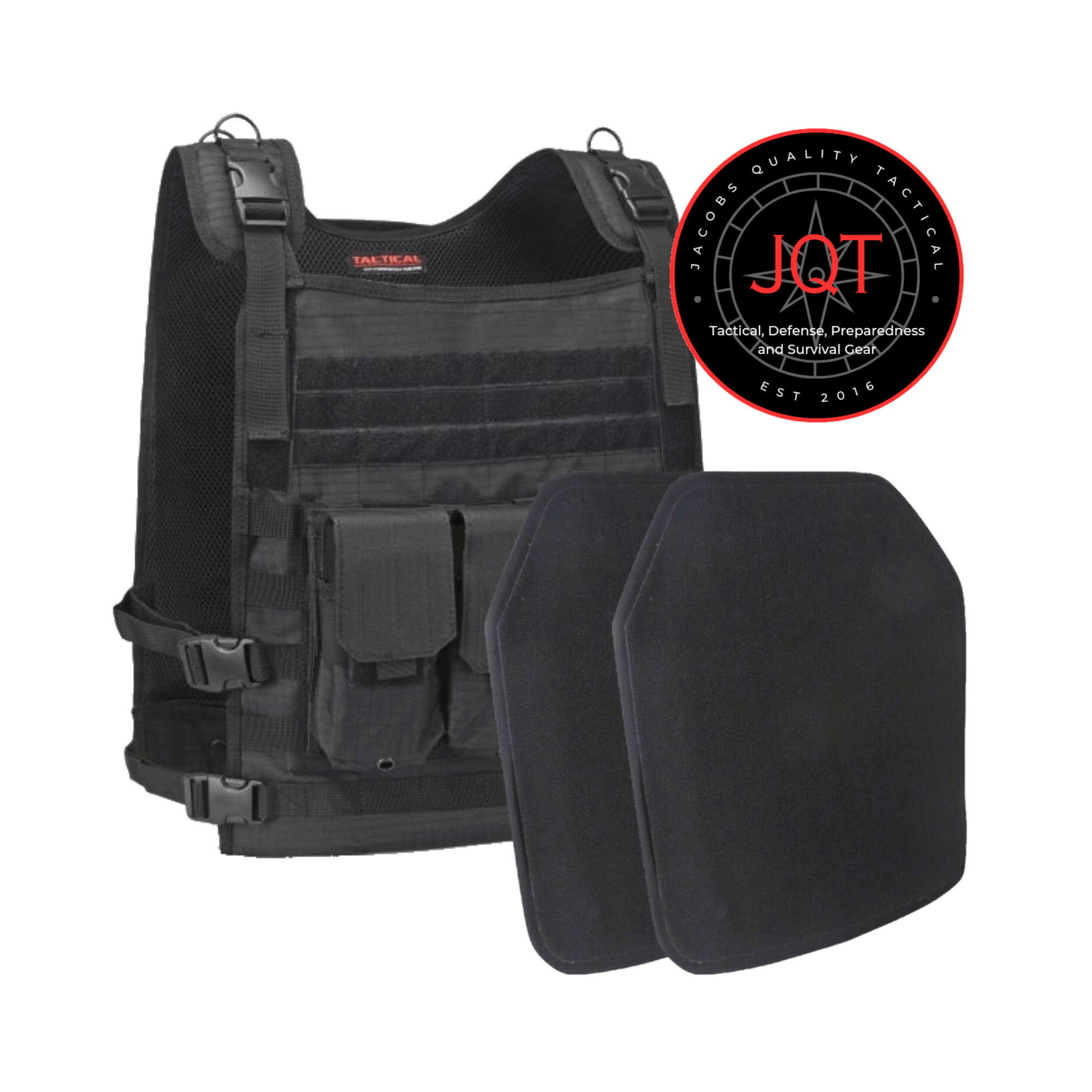 JQT Wildcat Level 3A Stab Resistant Body Armor Bundle image