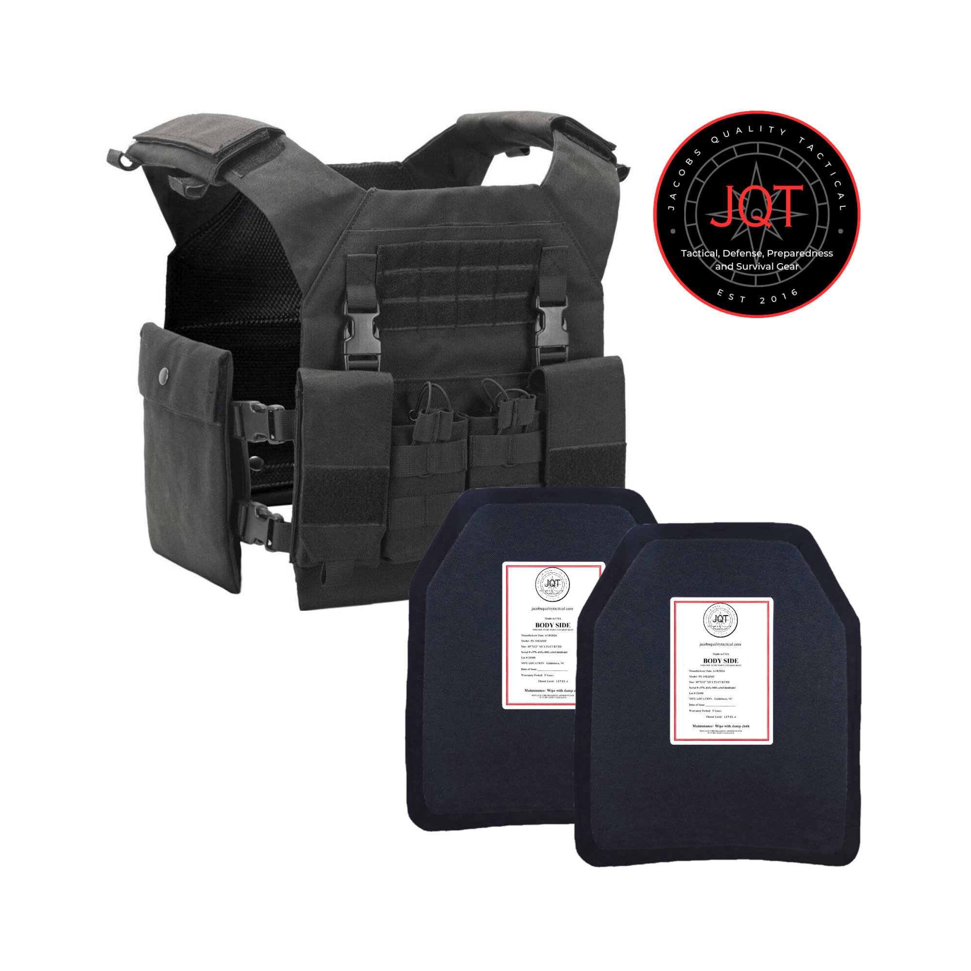 JQT Procat Level 4 Body Armor Bundle image 0