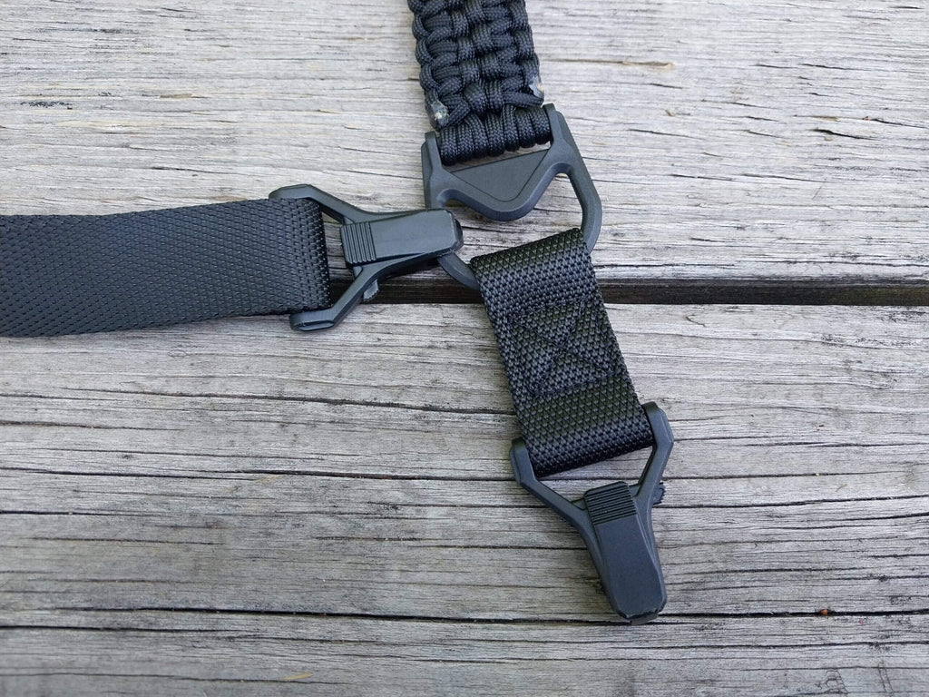 Clip on Paracord Sling One and Two Point image 5