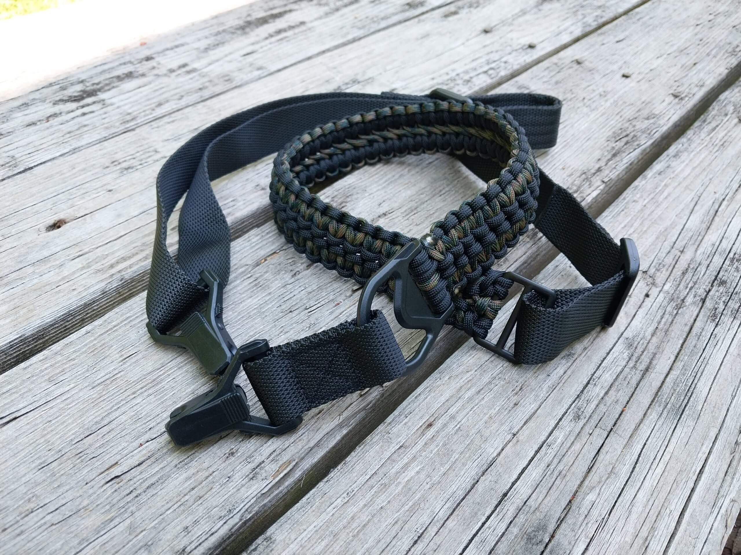 Clip on Paracord Sling One and Two Point image 9